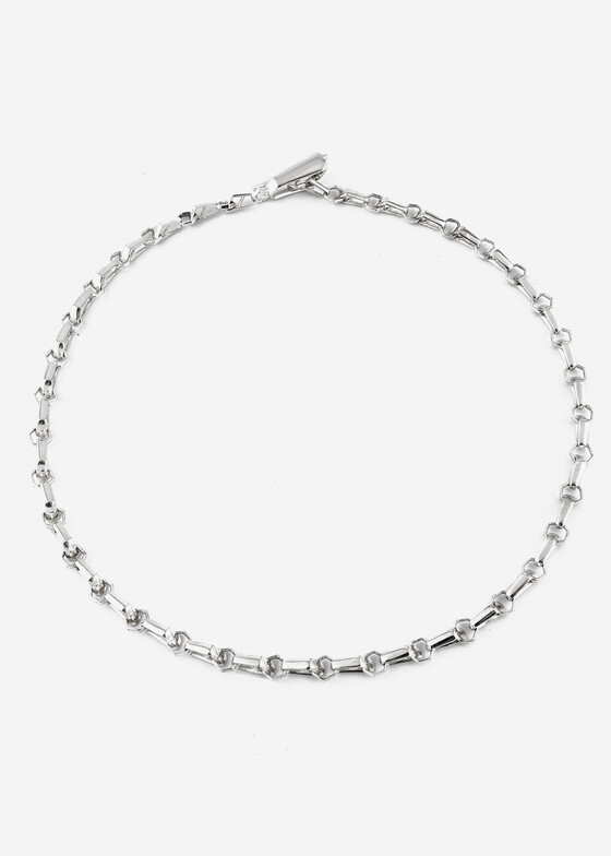 Колье Struga Цепь из серебра signature links