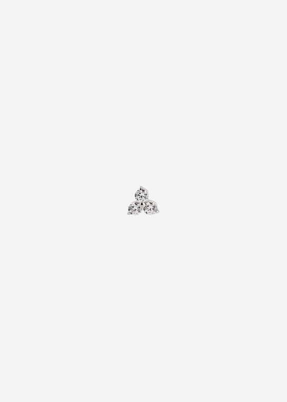 Пирсинг AURIS Топ для пирсинга из золота Threeleaf