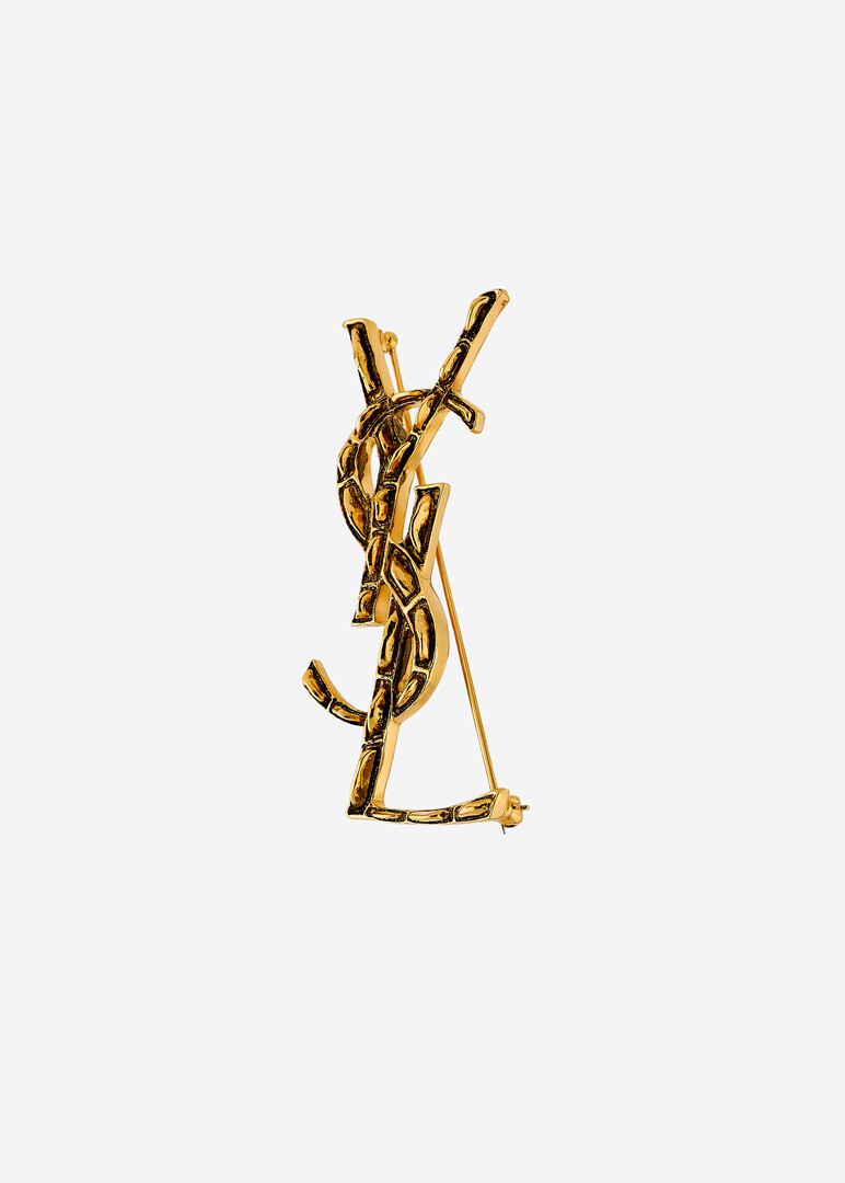 brooch OPYUM MONOGRAM