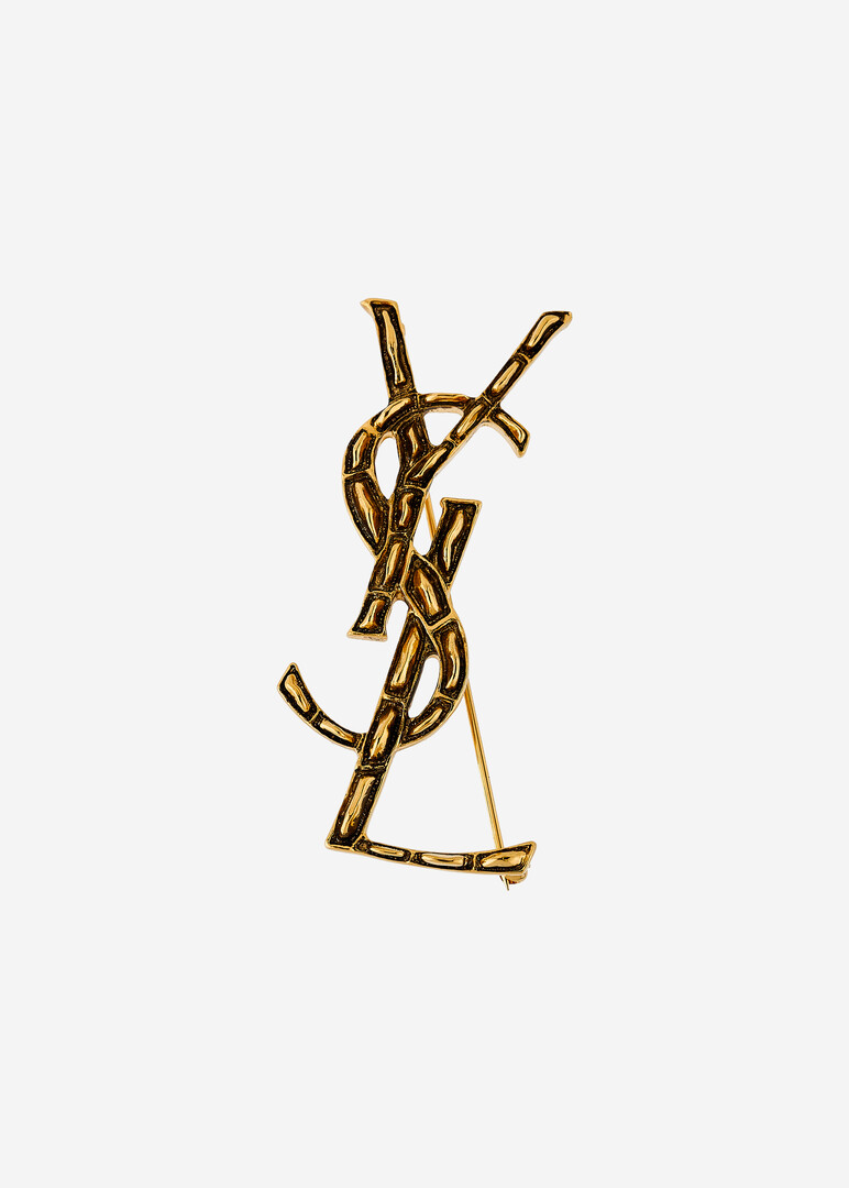 brooch OPYUM MONOGRAM