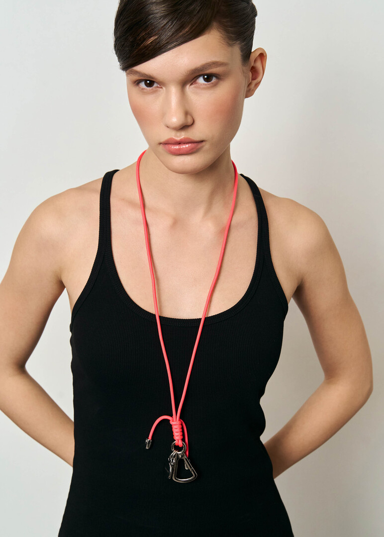 Necklace with carbine Cordbag No.81