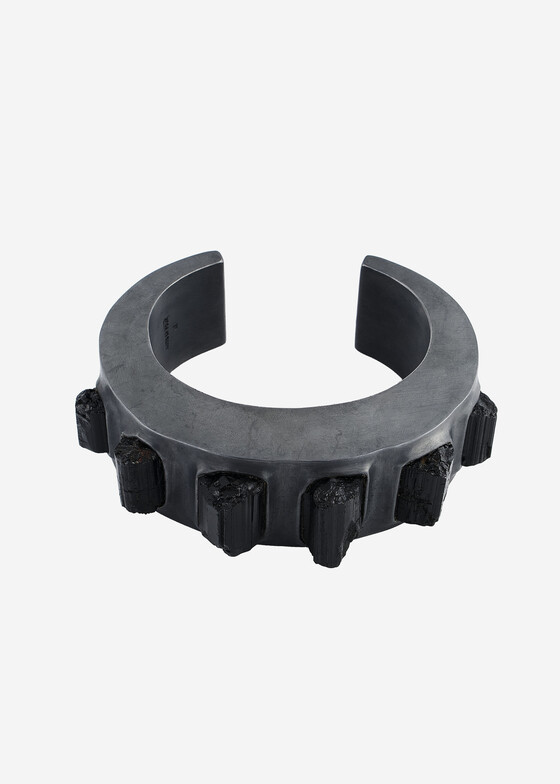 Жесткие браслеты Parts of Four Браслет с турмалинами Crescent
