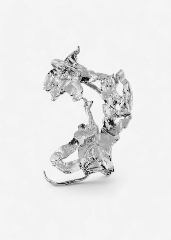 Каффы Ringstone Серебристый кафф Sea shell