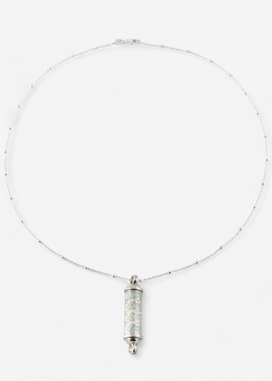 Медальоны MAJU enamel jewelry Кулон из серебра с вставками из горячей эмали с секретом
