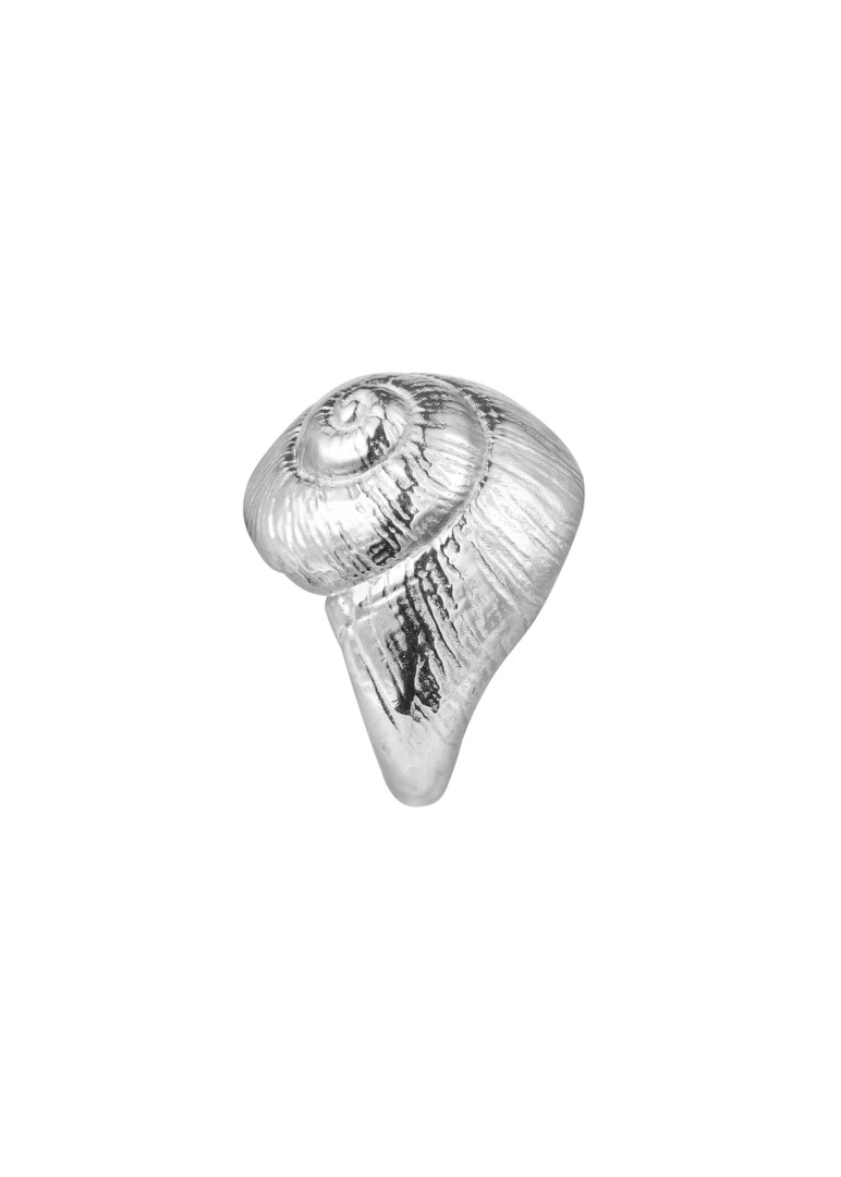 Кольцо из серебра Conch Shell