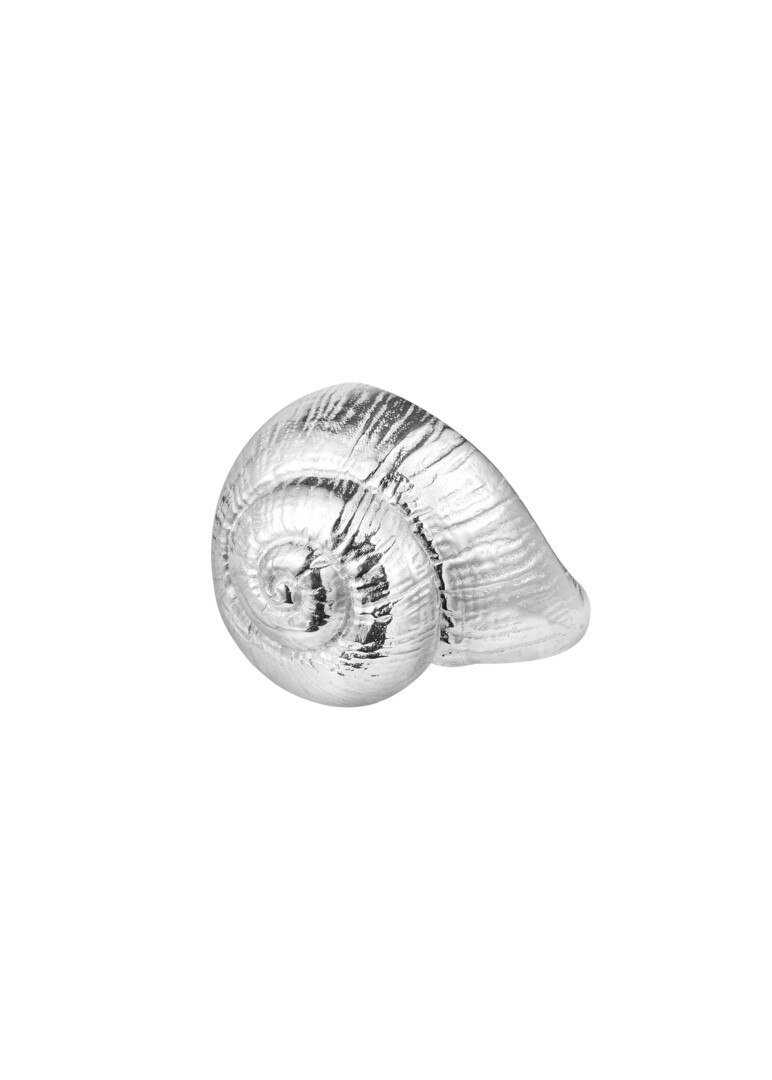 Кольцо из серебра Conch Shell