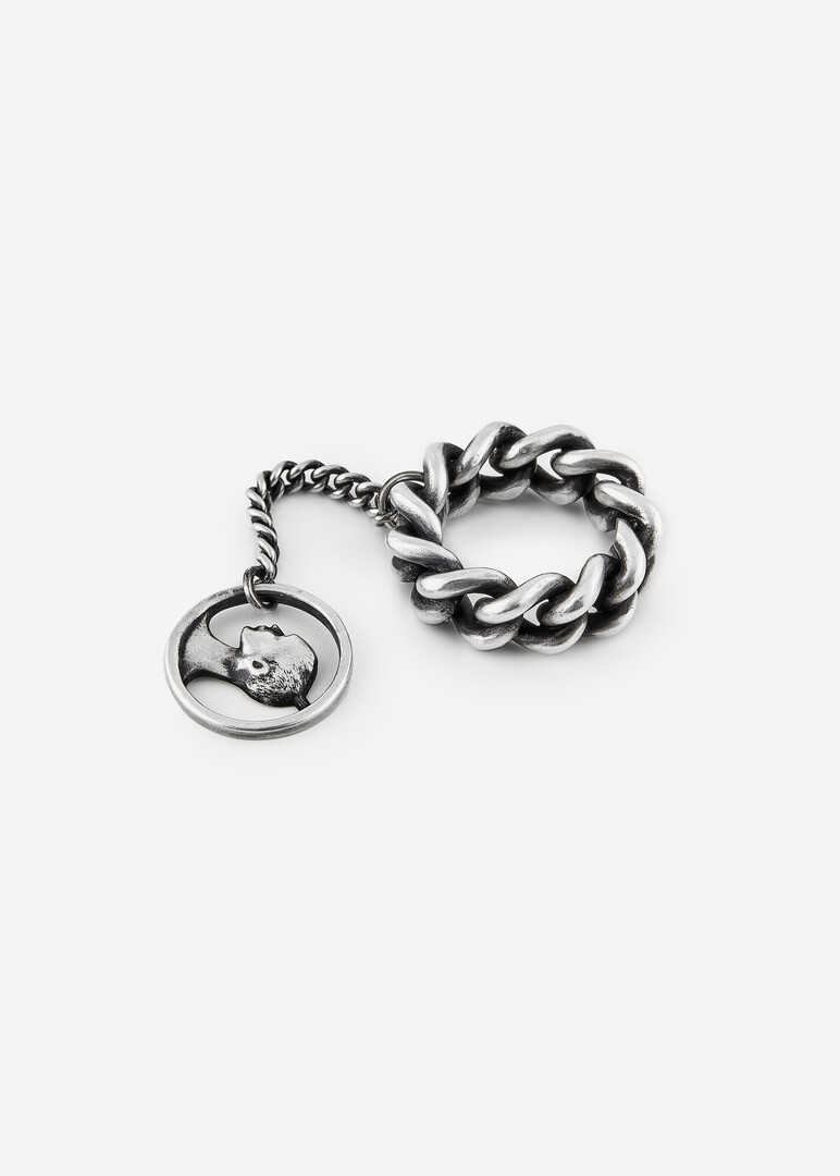 Кольцо из серебра IVET CHAIN