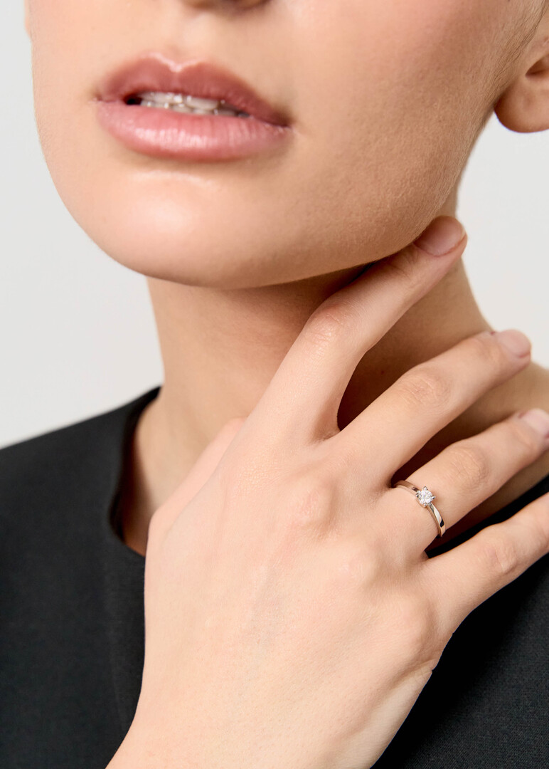 Gold and Diamond ring