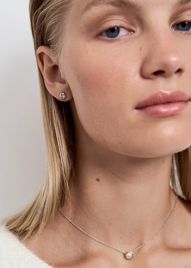silver beads