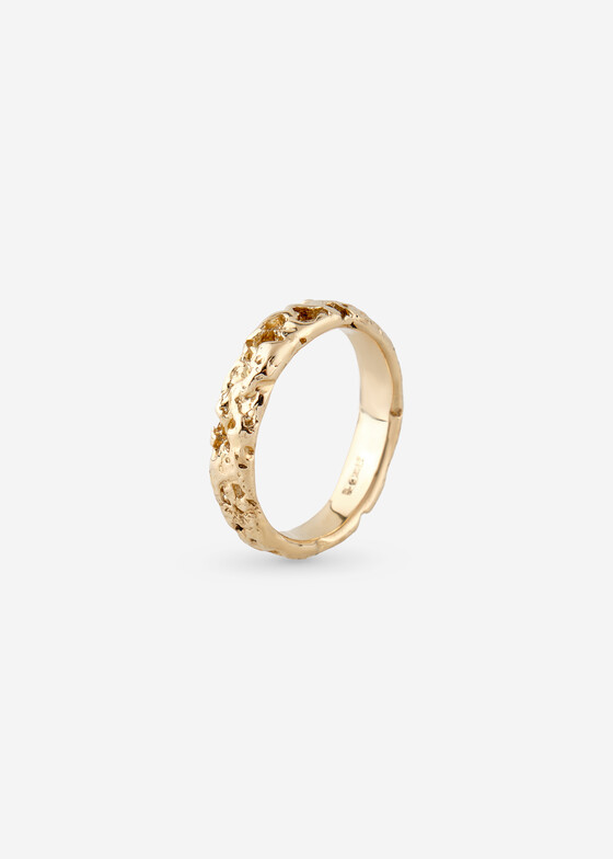 Тонкие кольца Kintsugi Jewelry Кольцо из золота