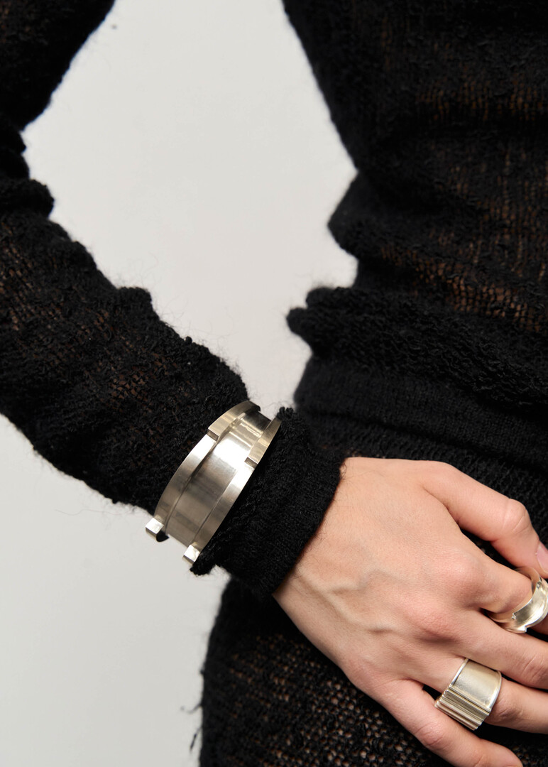 Big Thorn silver bracelet