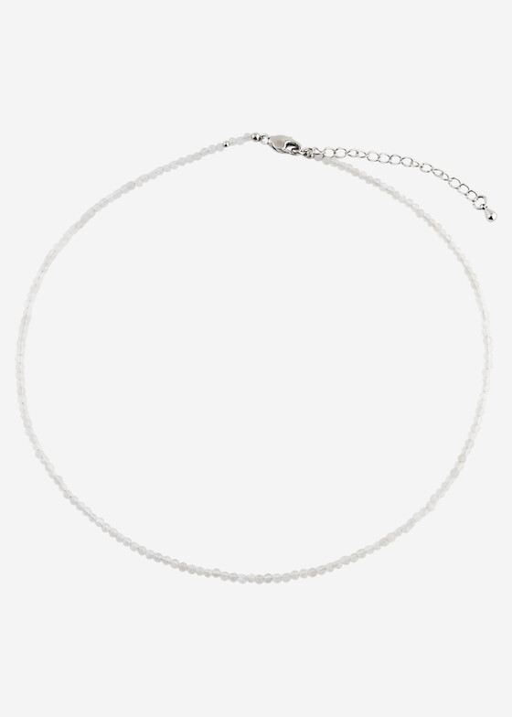 Колье из бусин Wisteria Gems Чокер из лунного камня