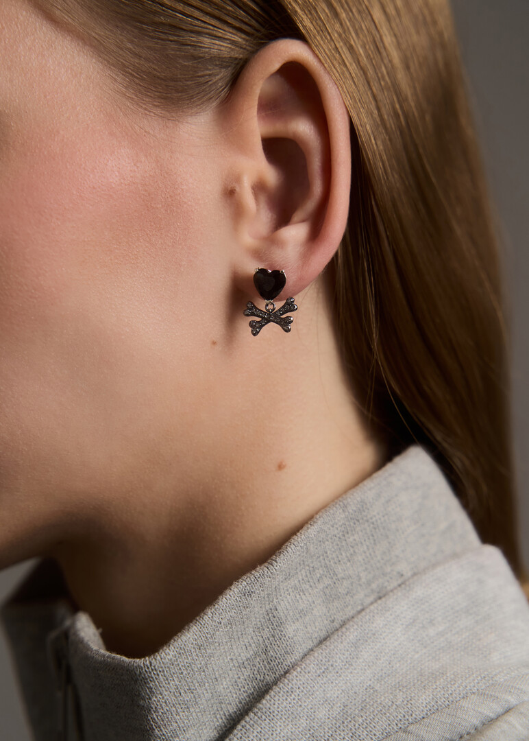 Серьги с подвесами Maximilian Silver Label