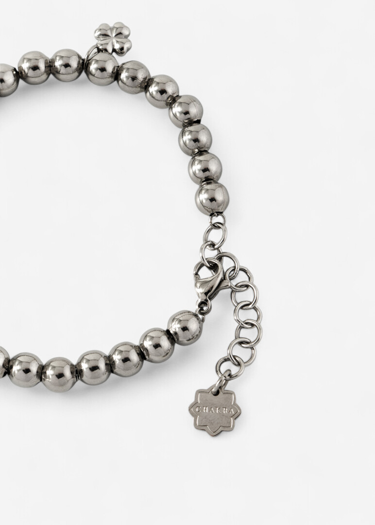 Silver bracelet with CHAKRA crystal