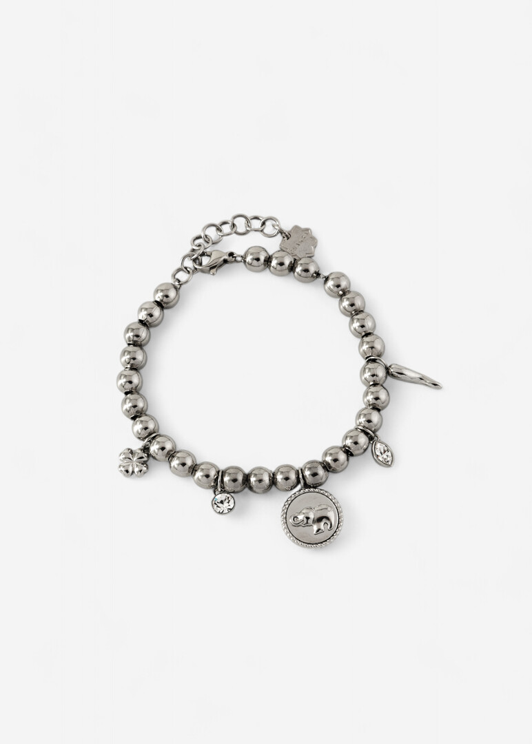 Silver bracelet with CHAKRA crystal