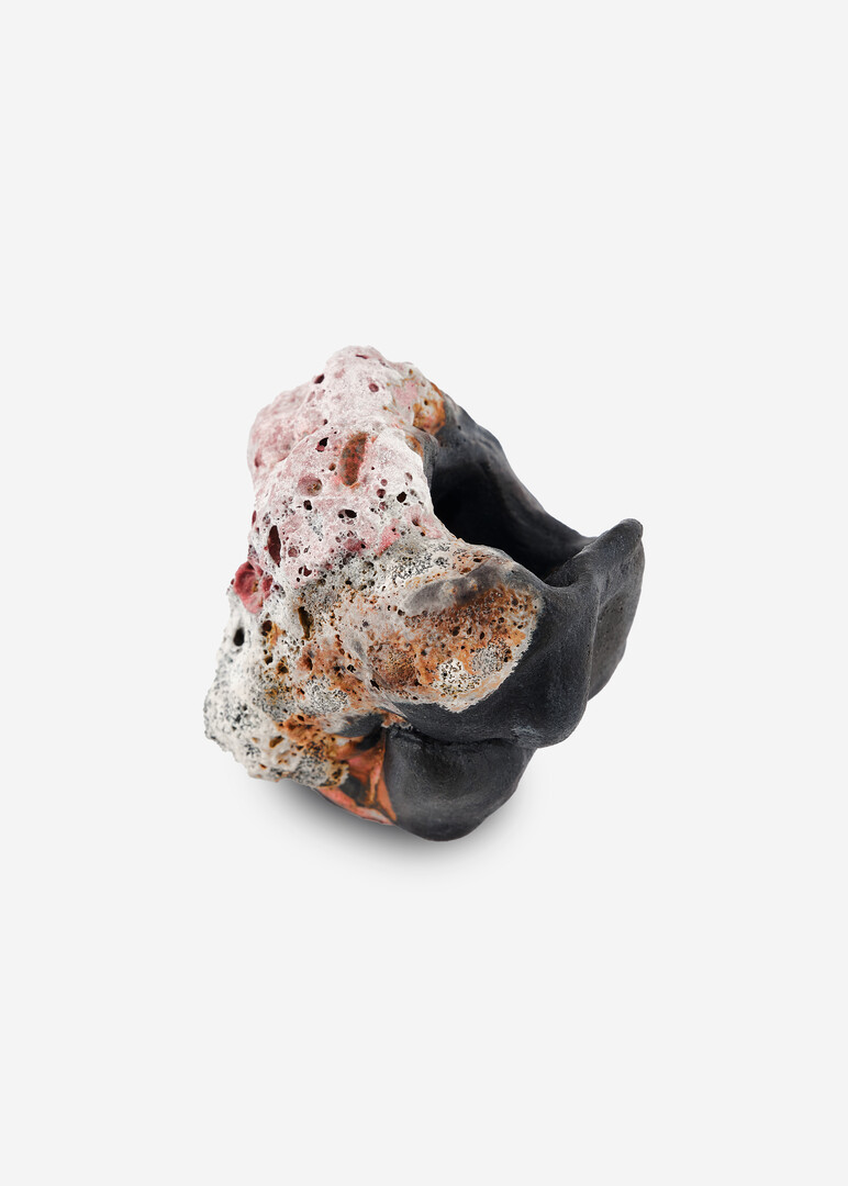 pink ceramic ring