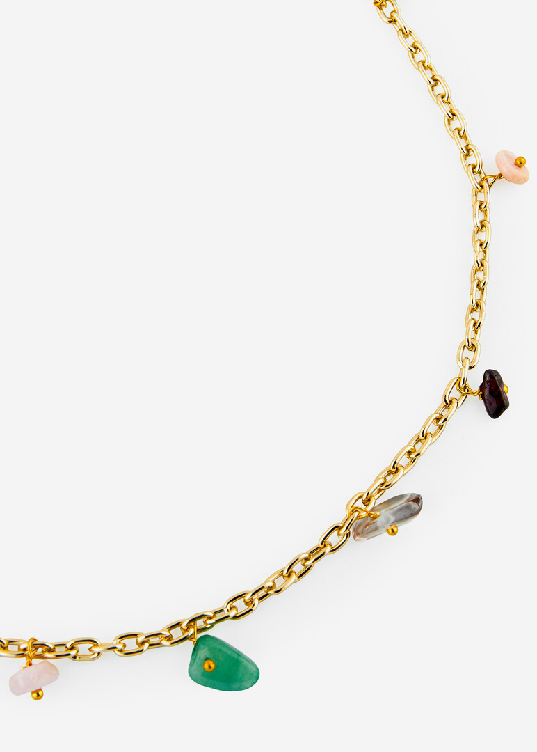 gold-tone necklace Aveugle