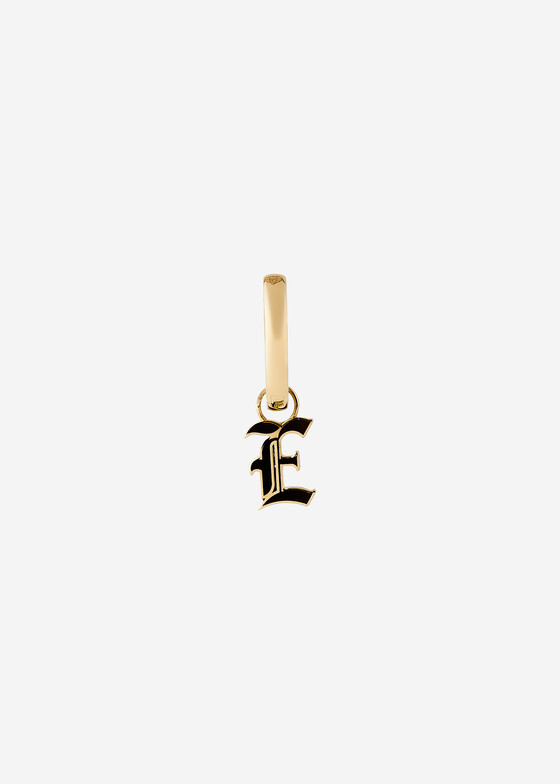 Моносерьги COBRA JEWELRY Моносерьга из золота с буквой «e»
