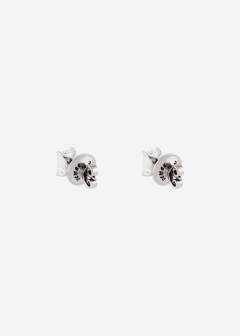 white gold lab-grown diamond studs