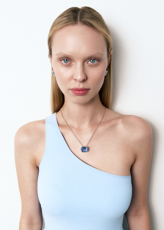 Кулоны и подвески Phenomenal Studio Колье с кристаллом, Light Sapphire Pendant