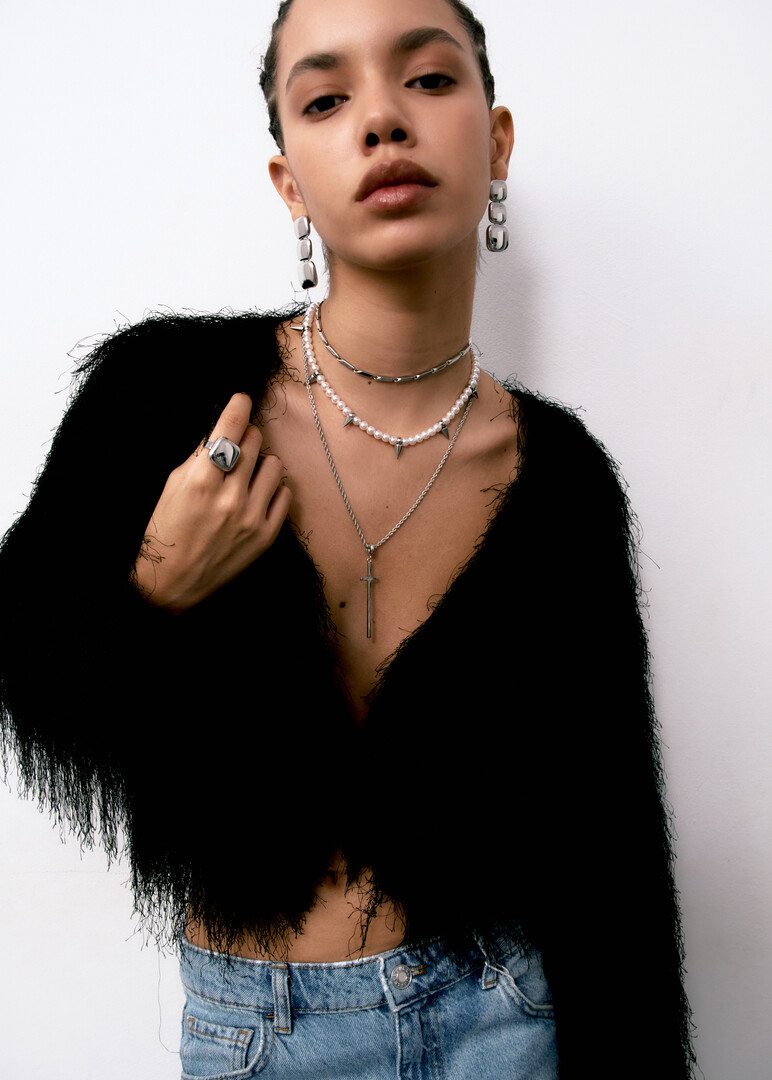 steel earrings MUSE