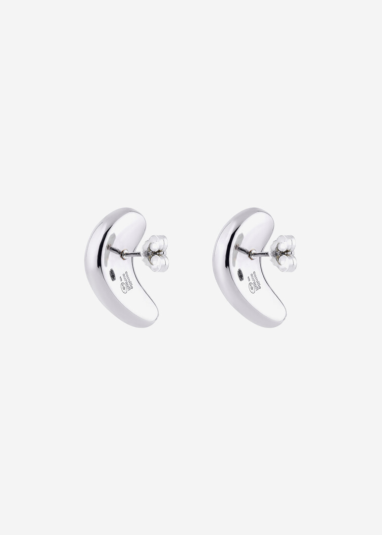 silver grigri earrings