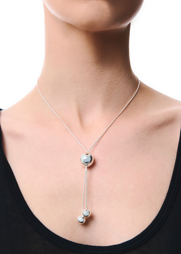 silver Pippa necklace