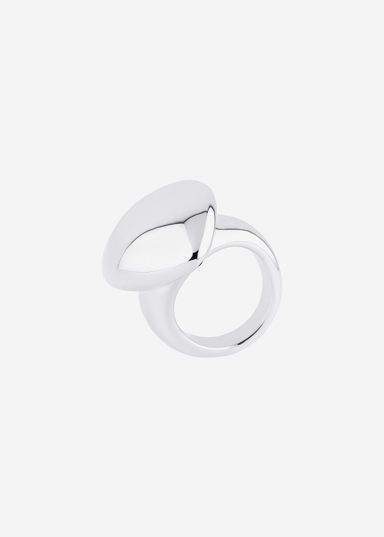 silver arrowend ring