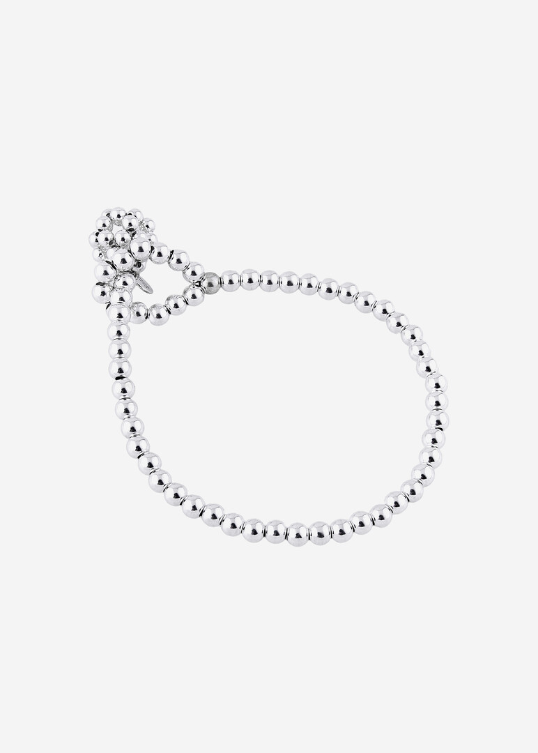 silver mini pippa chain bracelet