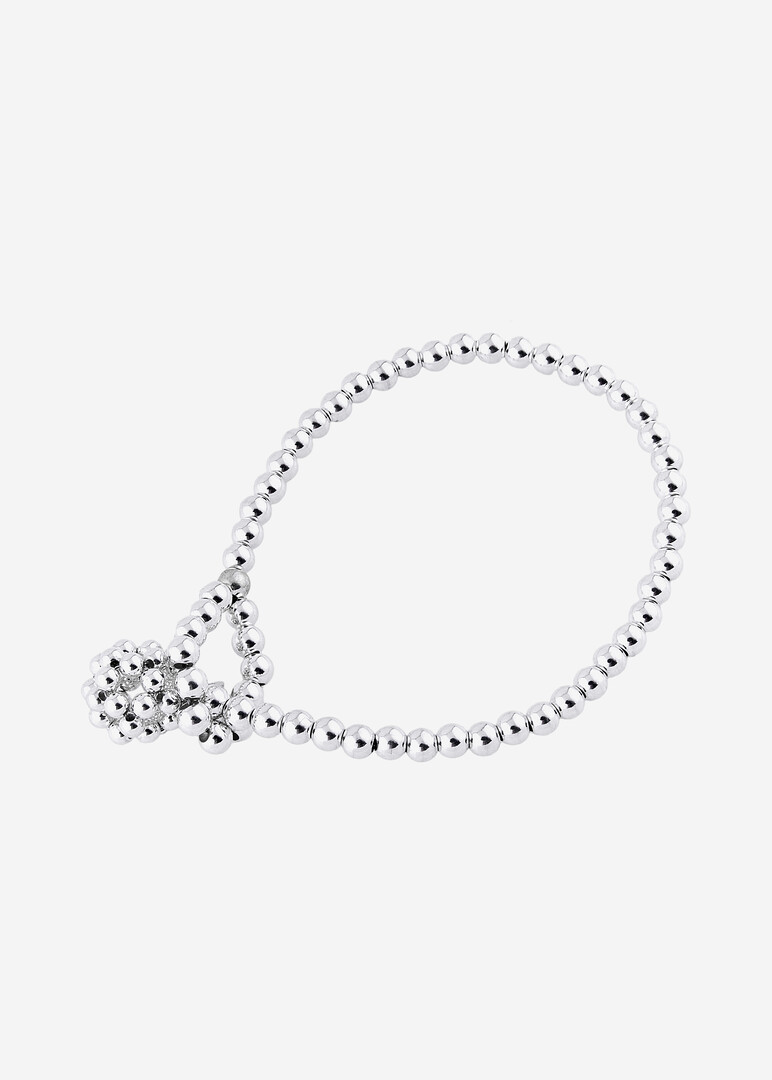 silver mini pippa chain bracelet
