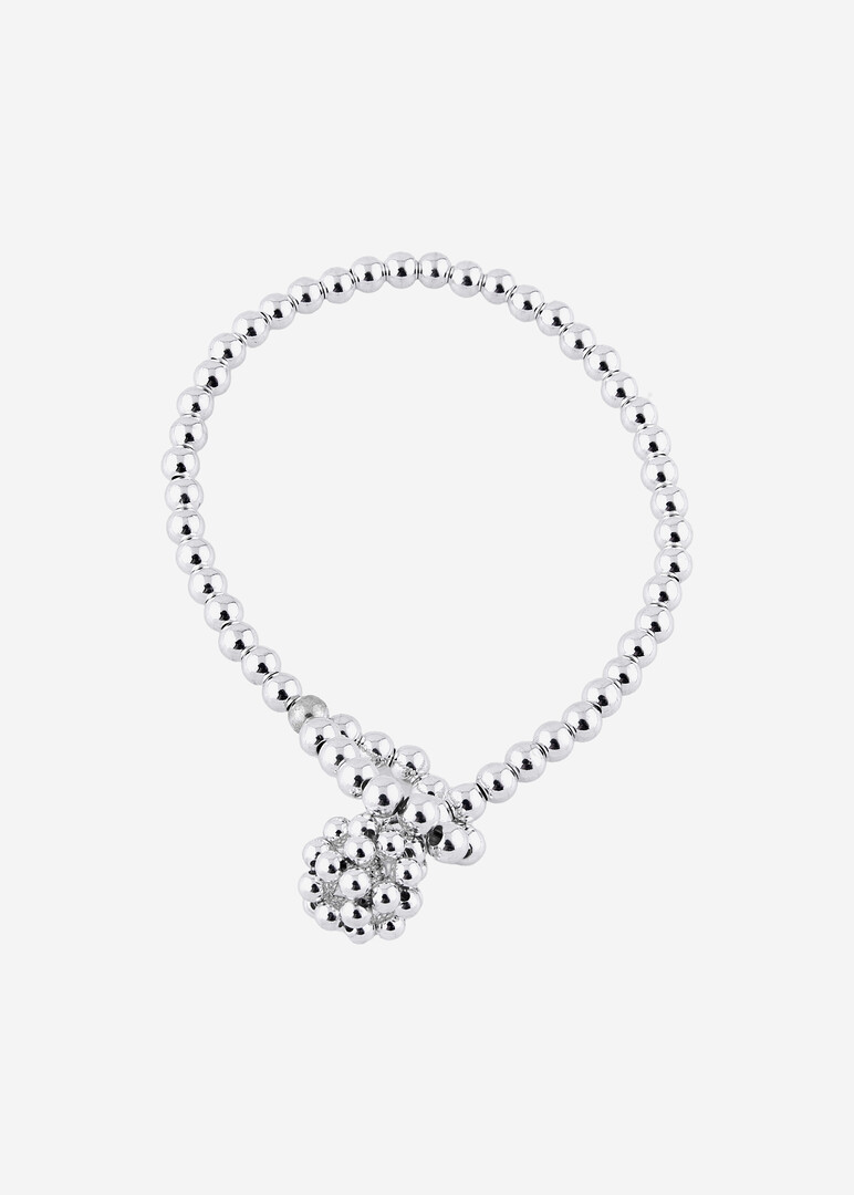 silver mini pippa chain bracelet
