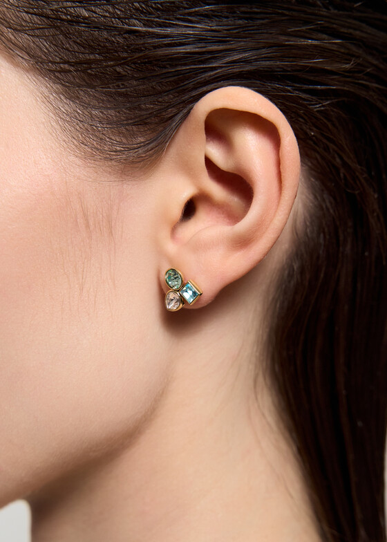 Серьги Brosway Золотистые серьги с кристаллами EARRINGS SYMPHONIA