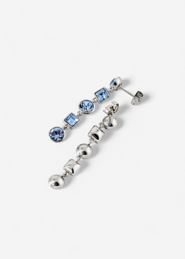 Silver Chalcedony EARRINGS EARRINGS SYMPHONIA