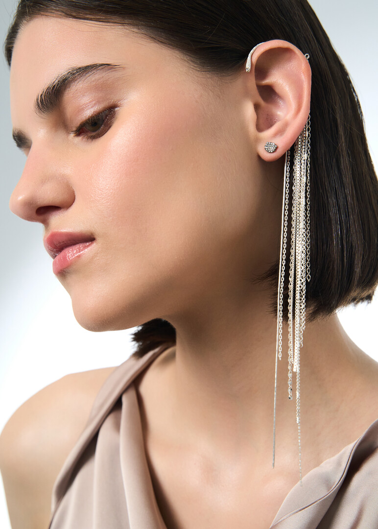 cuff-snake silver