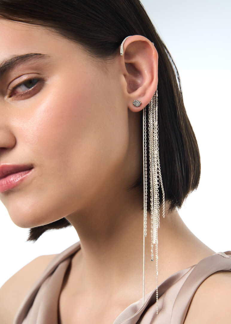 cuff-snake silver