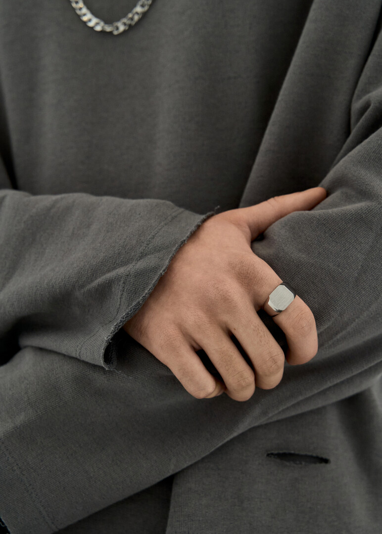 Silver RING INK Ring