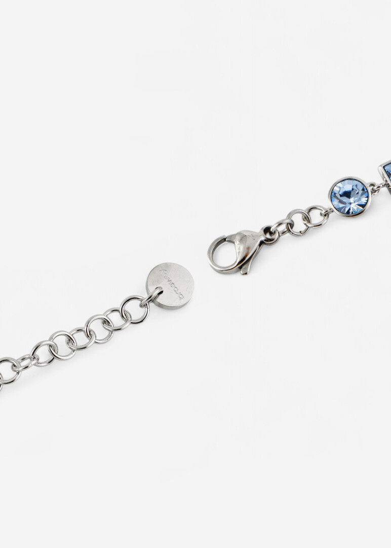Silver bracelet with blue crystals BRACELET SYMPHONIA
