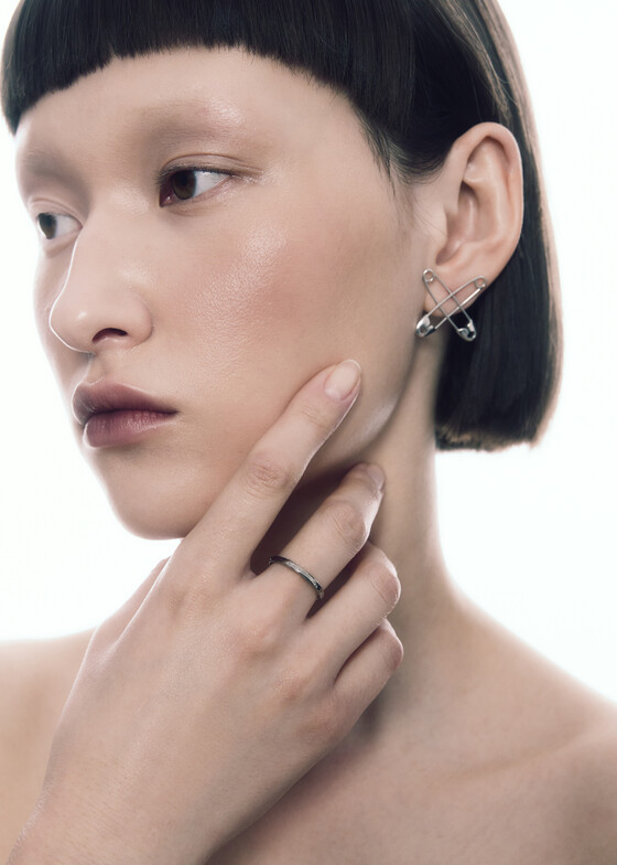 Тонкие кольца Grani Jewelry Тонкое кольцо из титана Клиф