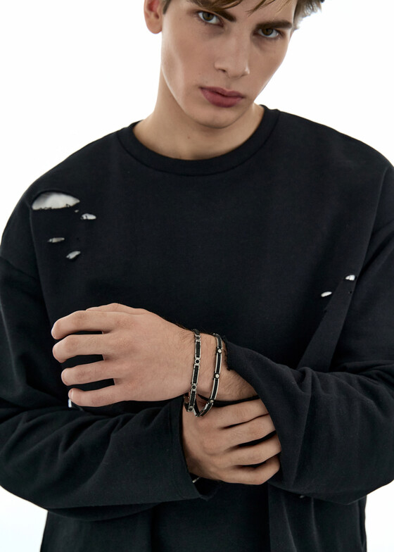 Тонкие браслеты Brosway Серебристый браслет BRACELET BACKLINER