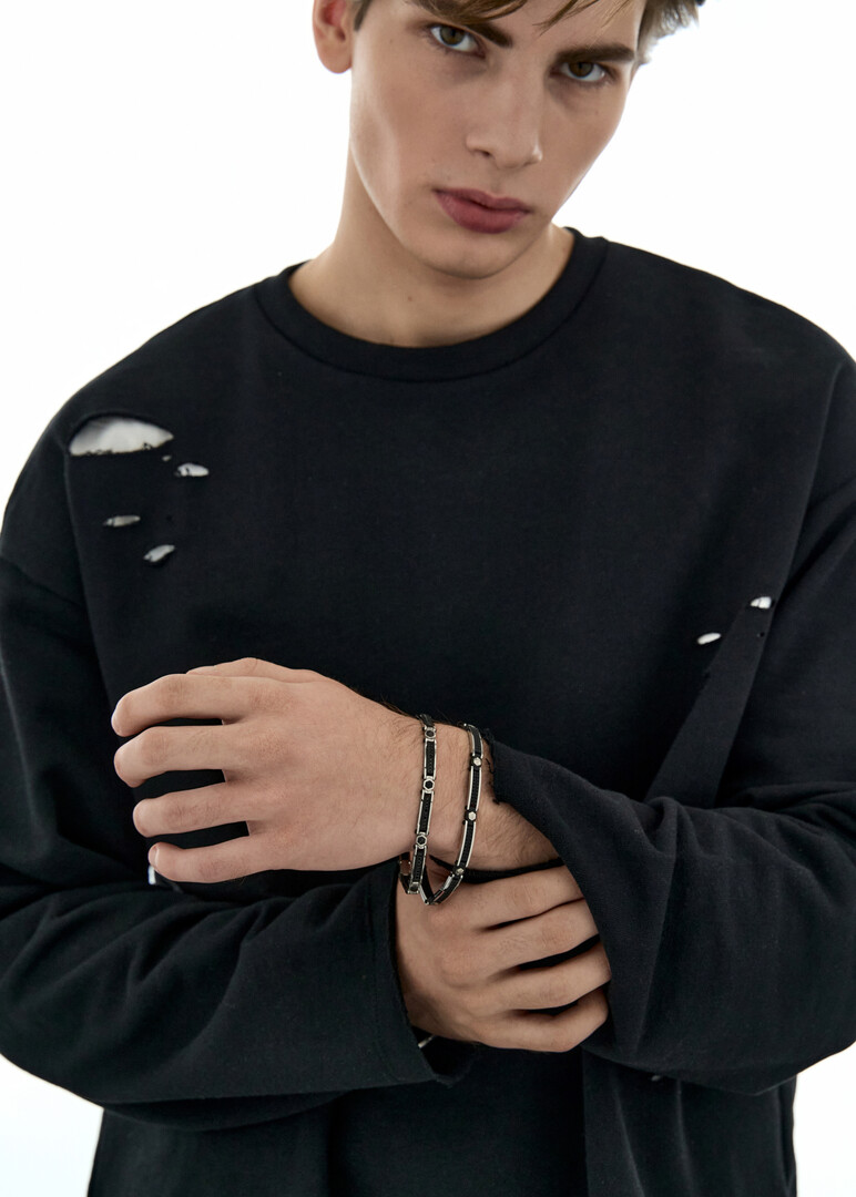 Silver BRACELET BRACELET BACKLINER