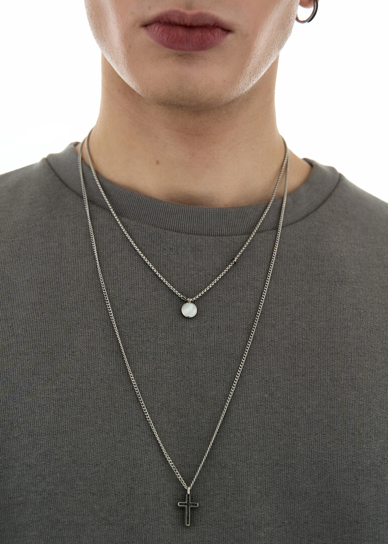Silver necklace NECKLACE POSEIDON