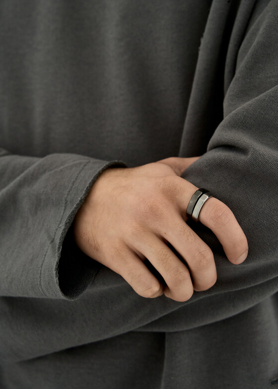 Широкие кольца Brosway Серебристое кольцо RING LOGAN