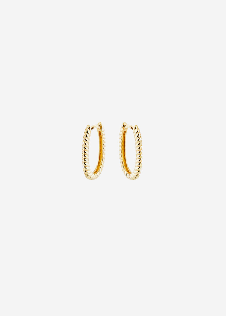 Blush Earrings made of gold