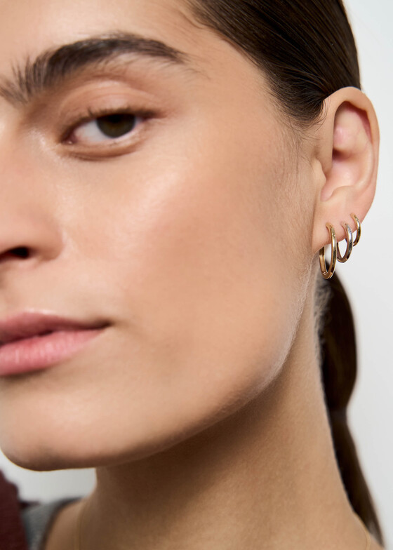 Серьги-кольца Blush Серьги Blush Earrings из золота