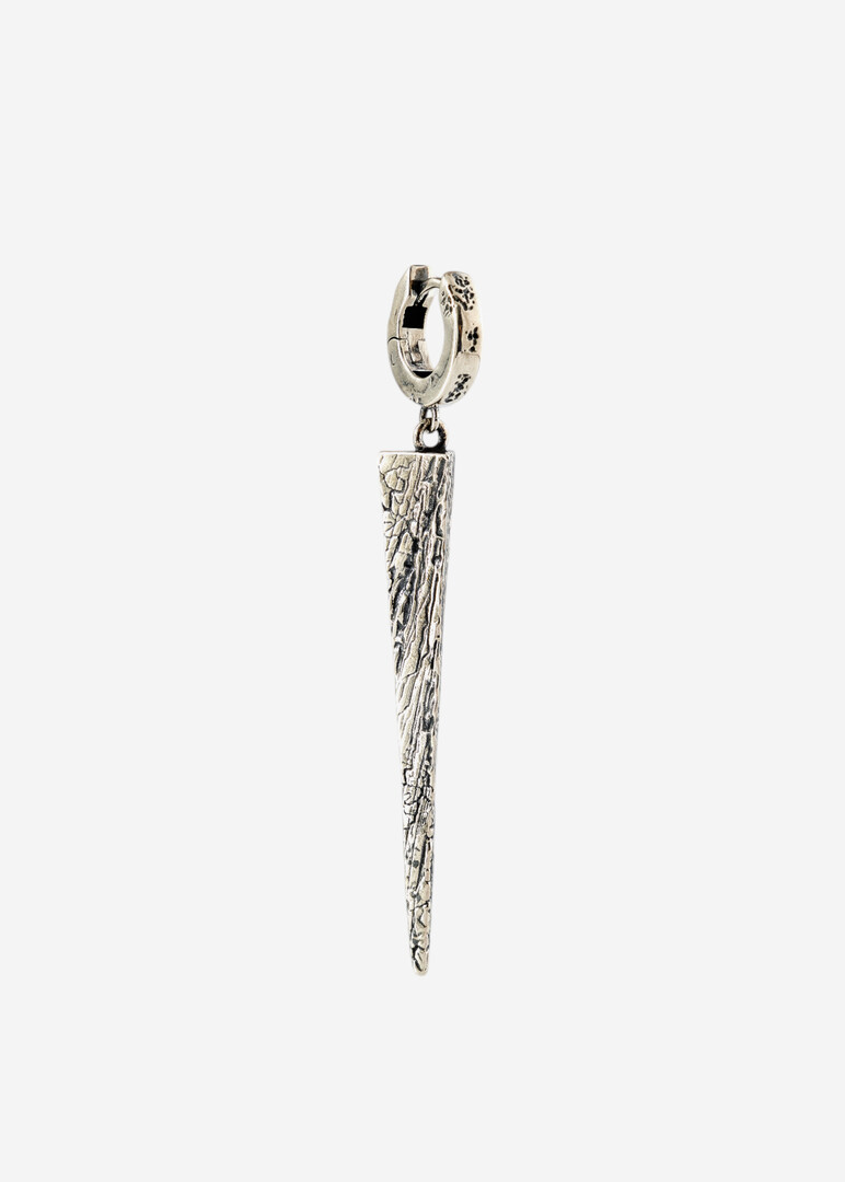 silver mono earring INTERSTARROW LONG EARRING