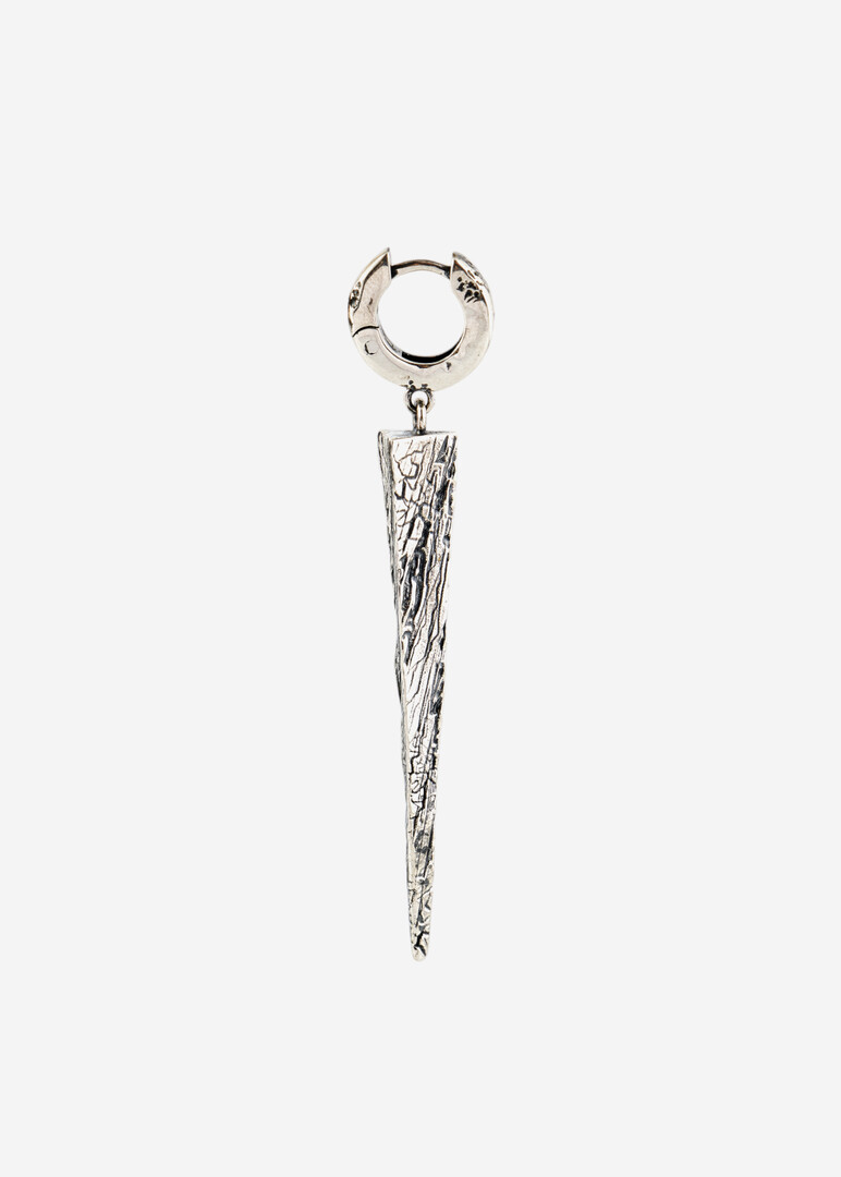 silver mono earring INTERSTARROW LONG EARRING