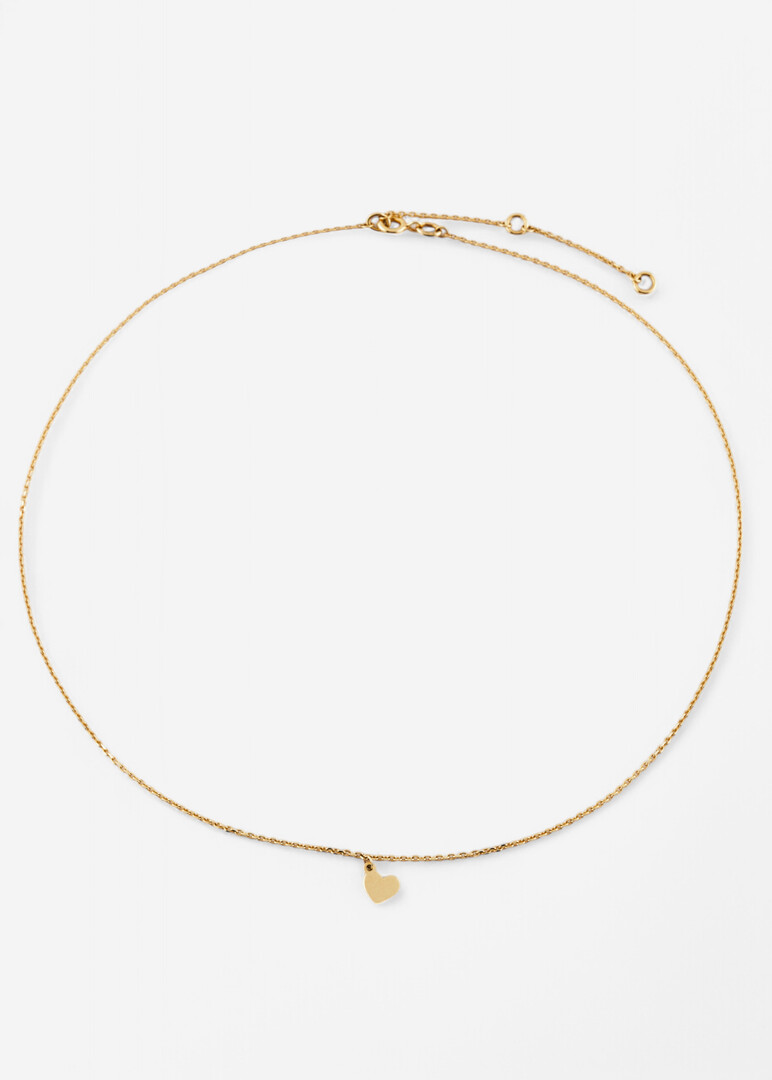 gold necklace