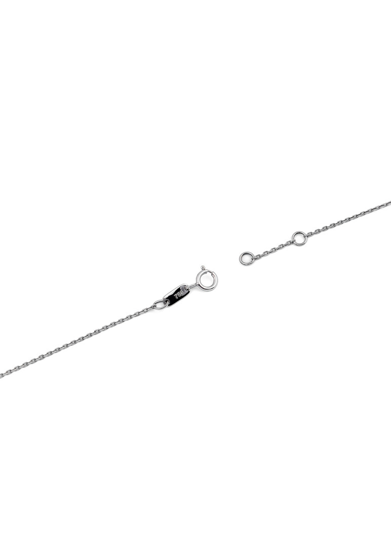 Ya Ein Bracelet, 18K White Gold, Blue Topaz, Emeralds, Sapphire