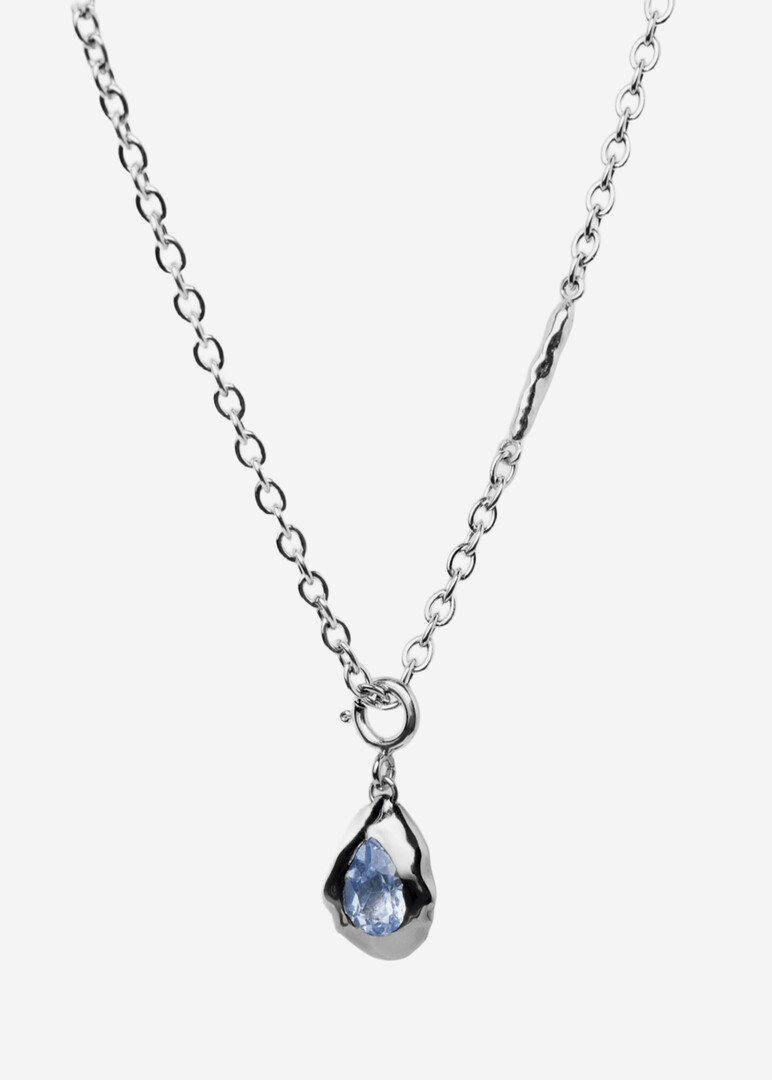 Pendant with Topaz Bluesky