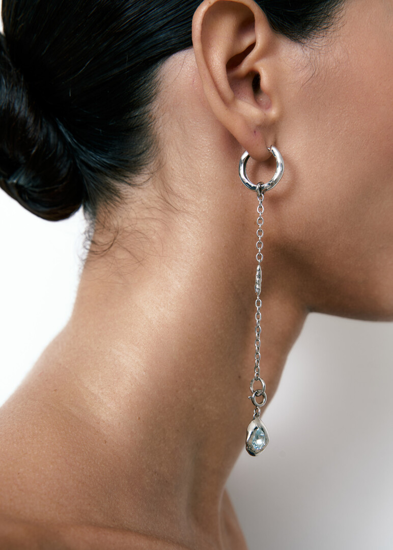 Pendant with Topaz Bluesky